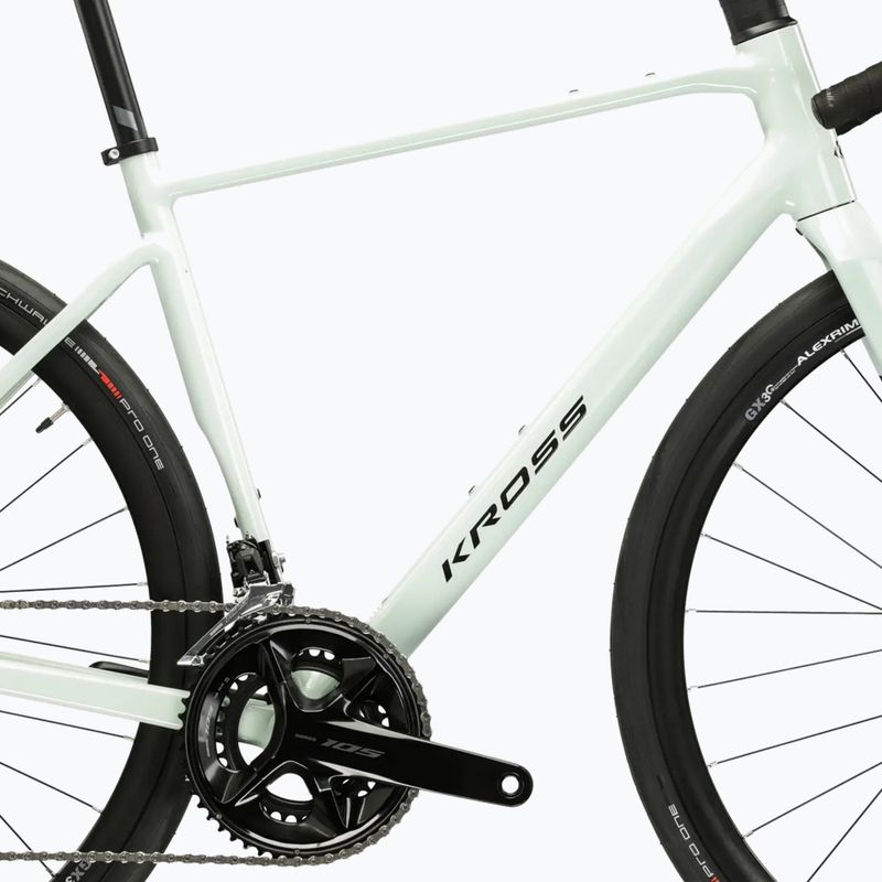 Road bike KROSS Alta 4.0 mint/turquoise/shine 12