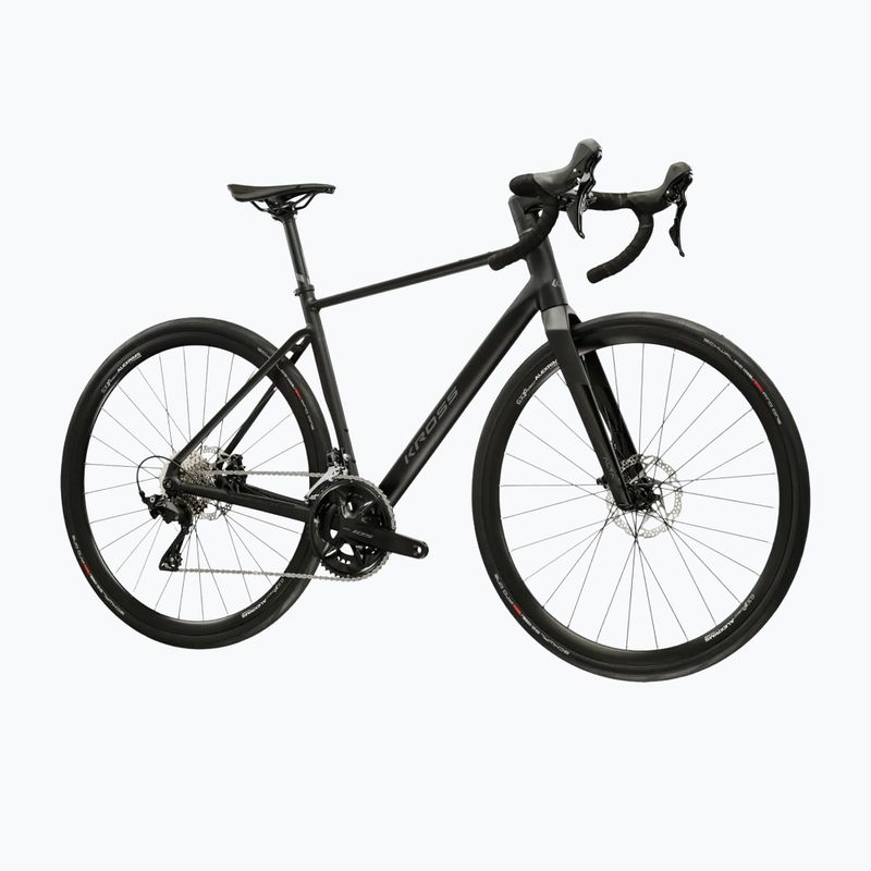 Road bike KROSS Alta 4.0 black/graphite/mat 2