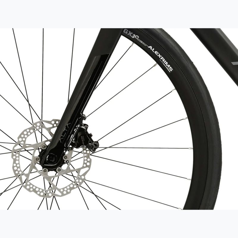 Road bike KROSS Alta 4.0 black/graphite/mat 8