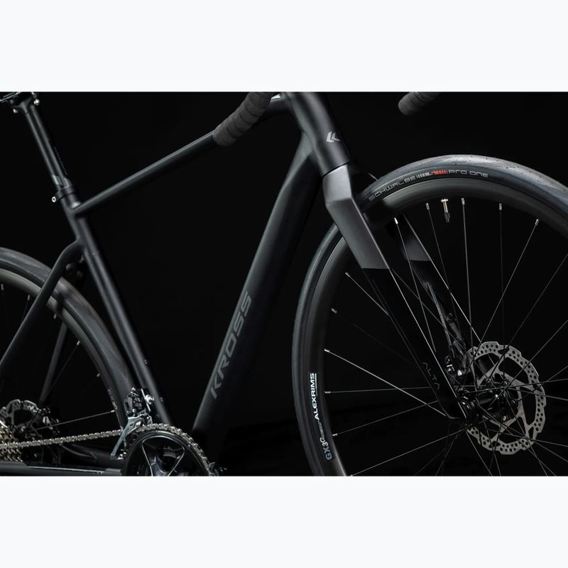 Road bike KROSS Alta 4.0 black/graphite/mat 16