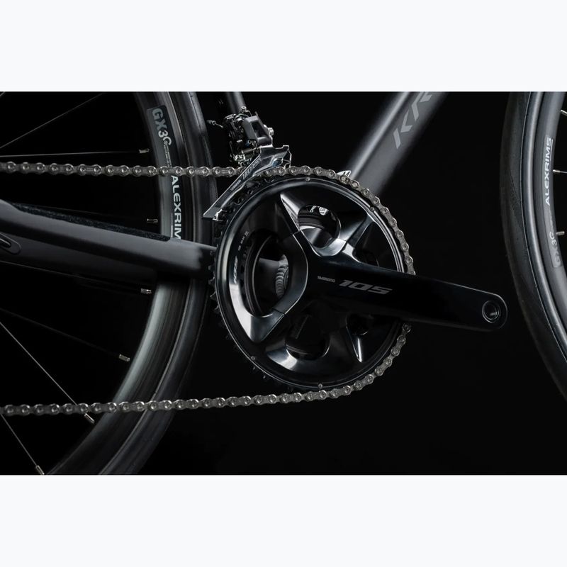 Road bike KROSS Alta 4.0 black/graphite/mat 18