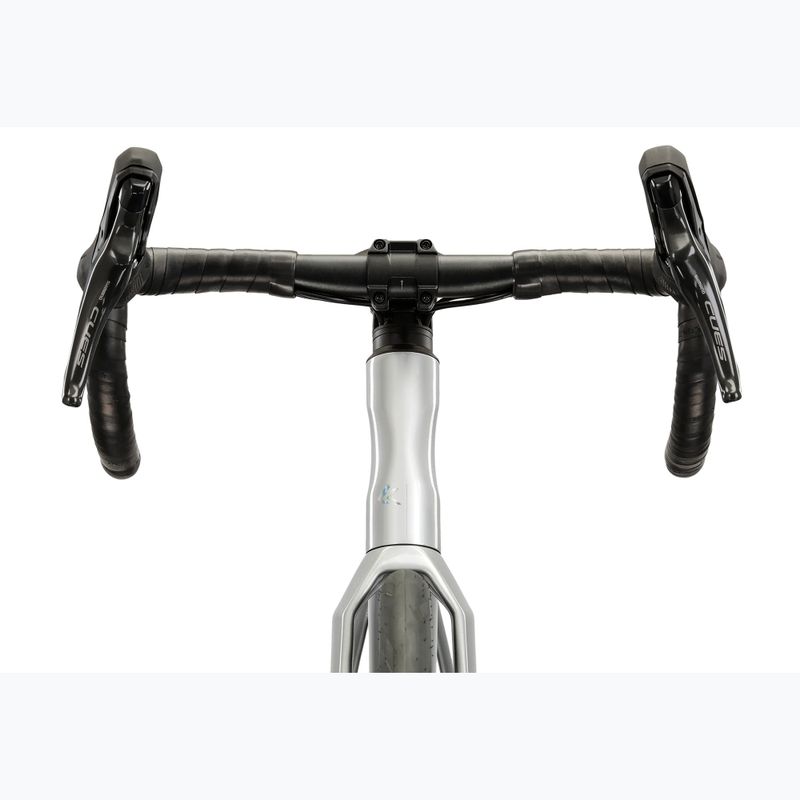 Road bike KROSS Alta 2.0 silver/turquoise/shine 4