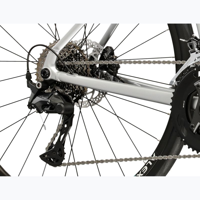 Road bike KROSS Alta 2.0 silver/turquoise/shine 7