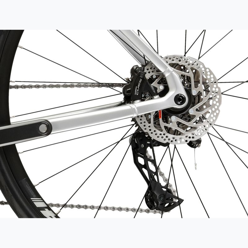 Road bike KROSS Alta 2.0 silver/turquoise/shine 9