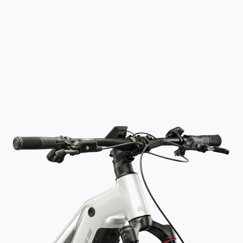 Women's electric bike KROSS Influx Hyb 5.0 W 29 el. 800 Wh silver/blue/shine 4