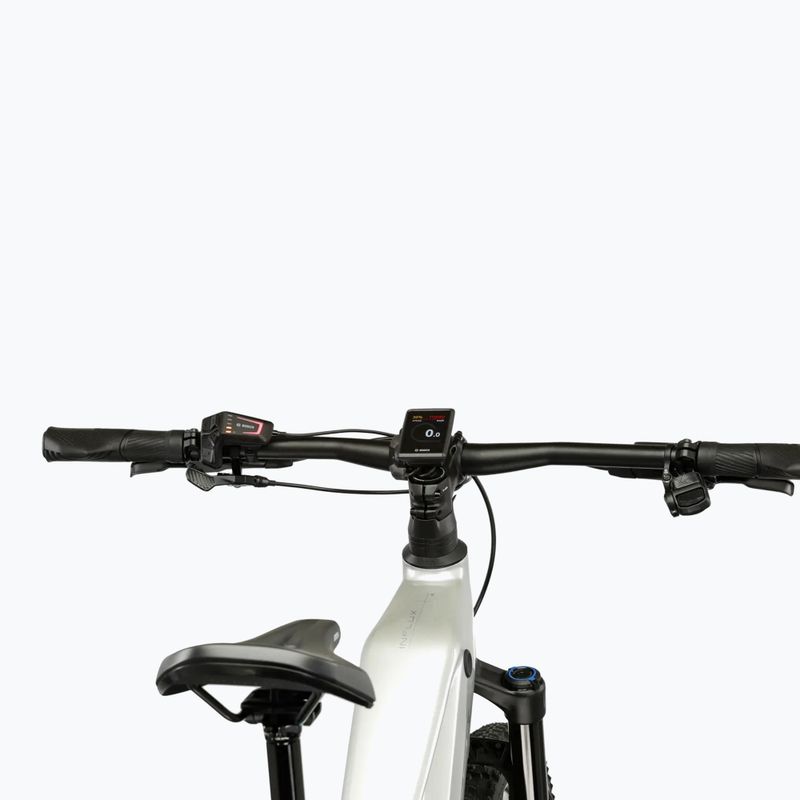 Women's electric bike KROSS Influx Hyb 5.0 W 29 el. 800 Wh silver/blue/shine 5