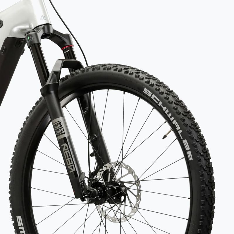 Women's electric bike KROSS Influx Hyb 5.0 W 29 el. 800 Wh silver/blue/shine 6