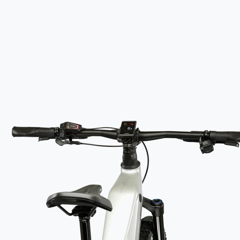 Women's electric bike KROSS Influx Hyb 5.0 W 27.5 el. 800 Wh silver/blue/shine 5