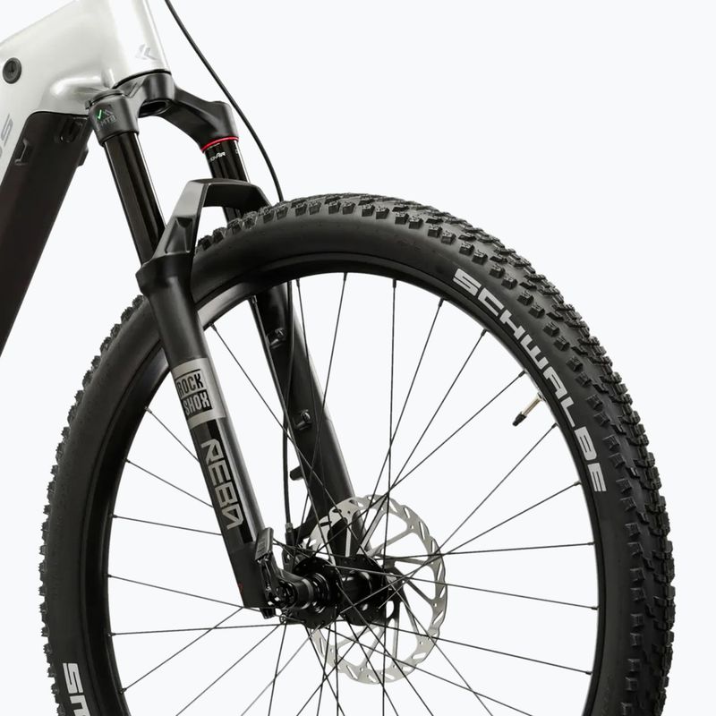 Women's electric bike KROSS Influx Hyb 5.0 W 27.5 el. 800 Wh silver/blue/shine 6