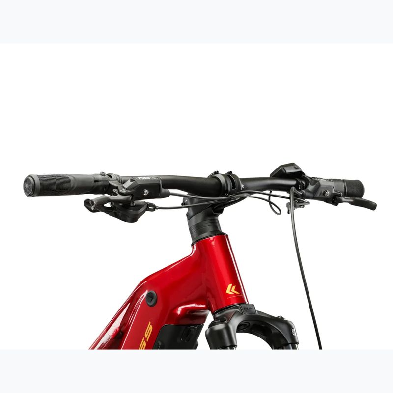 Women's electric bike KROSS Influx Hyb 4.0 W 29 el. 800 Wh ruby/maroon/shine 4