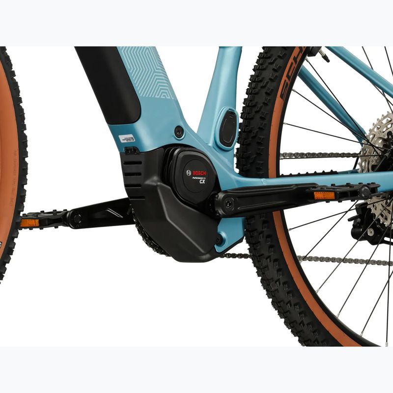 Women's electric bike KROSS Influx Hyb 4.0 W 29 el. 800 Wh blue/blue/matte 10