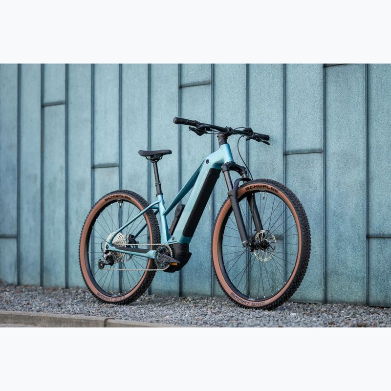 Women's electric bike KROSS Influx Hyb 4.0 W 29 el. 800 Wh blue/blue/matte 14