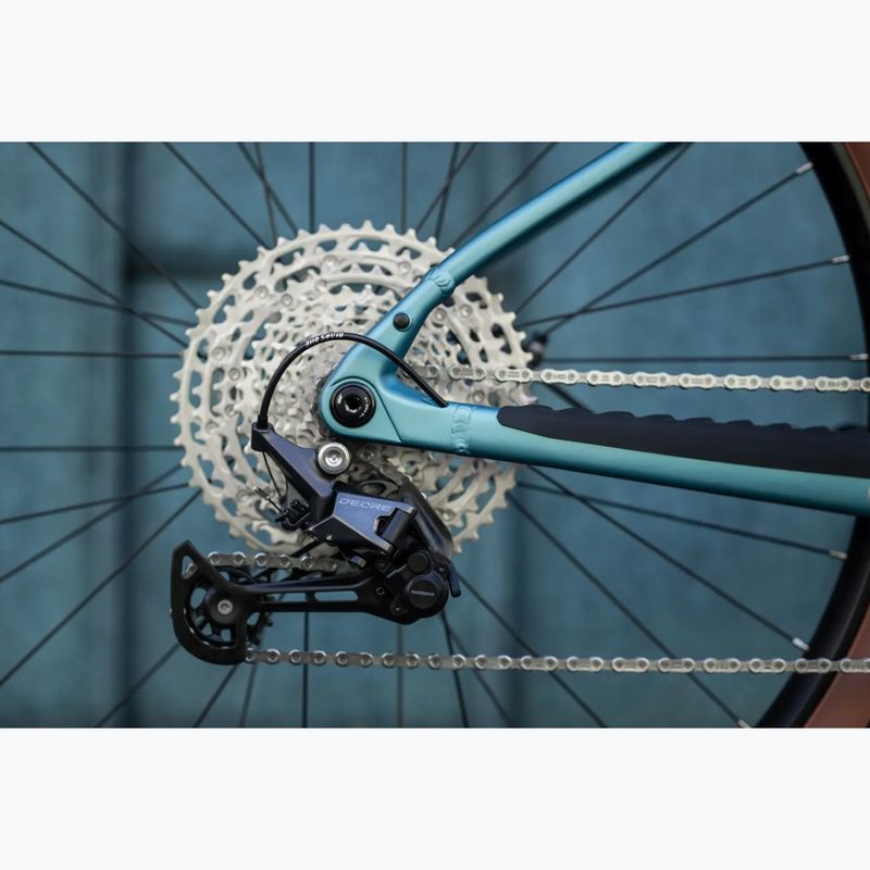 Women's electric bike KROSS Influx Hyb 4.0 W 29 el. 800 Wh blue/blue/matte 15