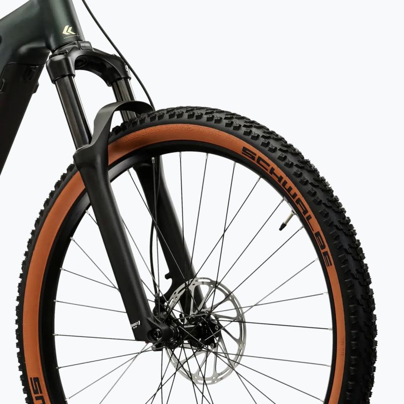 Electric bike KROSS Influx Hyb 4.0 29 el. 800 Mh green/khaki/matte 6