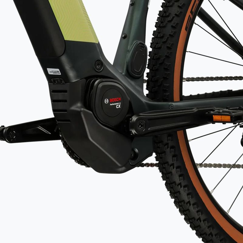 Electric bike KROSS Influx Hyb 4.0 29 el. 800 Mh green/khaki/matte 10