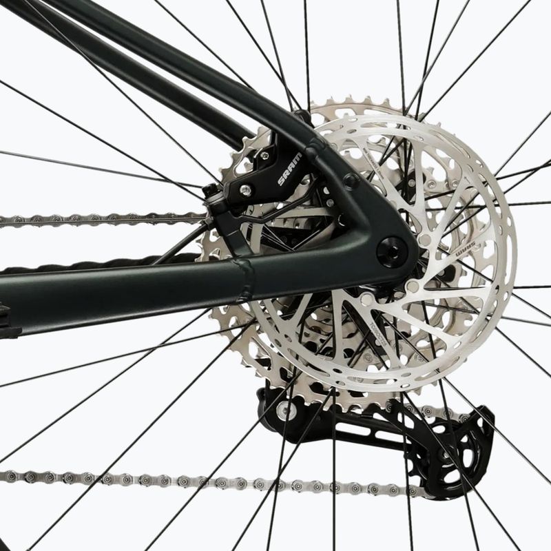 Electric bike KROSS Influx Hyb 4.0 29 el. 800 Mh green/khaki/matte 11