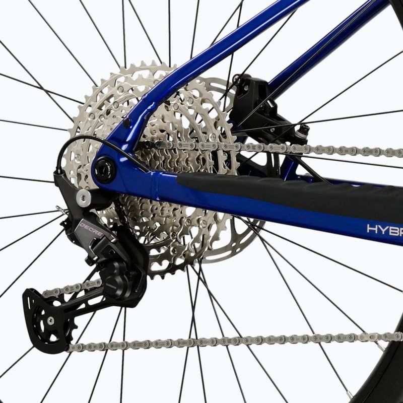 Electric bike KROSS Influx Hyb 4.0 29 el. 800 Mh blue/blue/shine 8