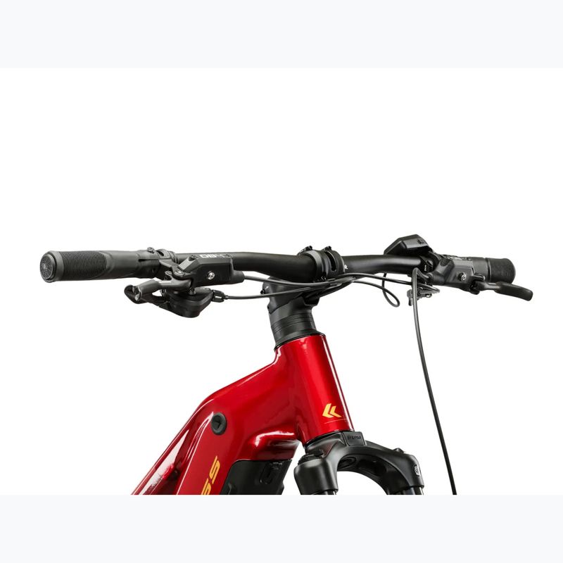 Women's electric bike KROSS Influx Hyb 4.0 W 27.5 el. 800 Wh ruby/maroon/shine 4