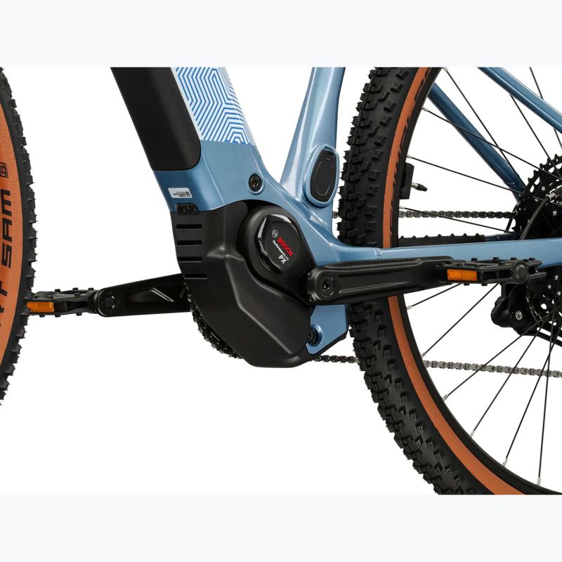 Women's electric bike KROSS Influx Hyb 3.0 29 el. 800 Wh blue/blue/shine 10