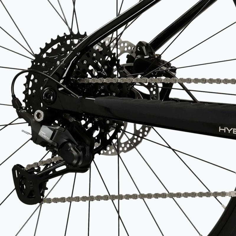 Electric bike KROSS Influx Hyb 3.0 29 el. 800 Wh black/graphite/shine 8