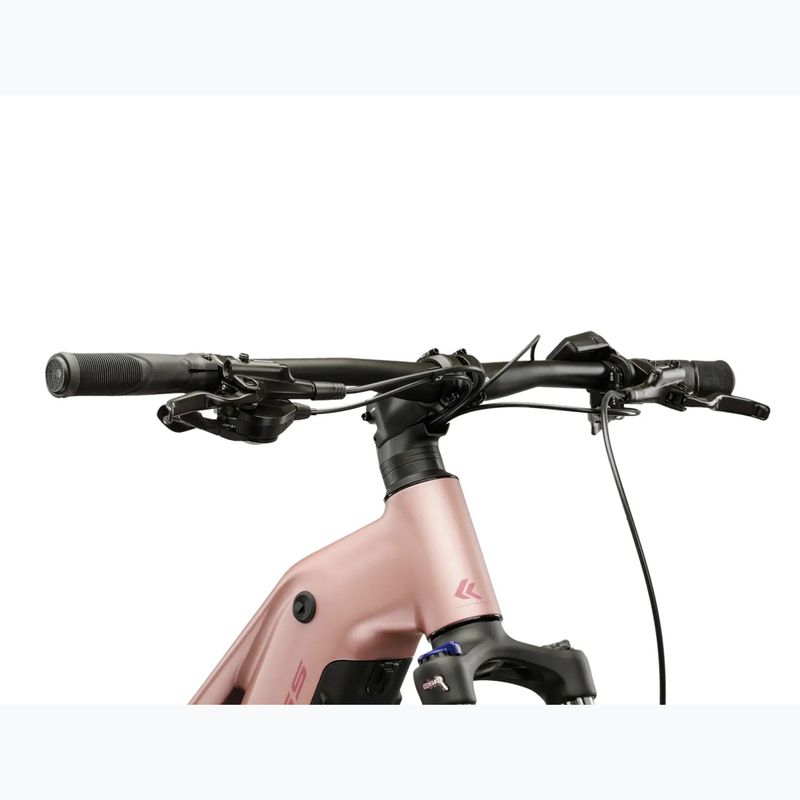 Women's electric bike KROSS Influx Hyb 3.0 27,5 el. 800 Wh pink/maroon/matte 4