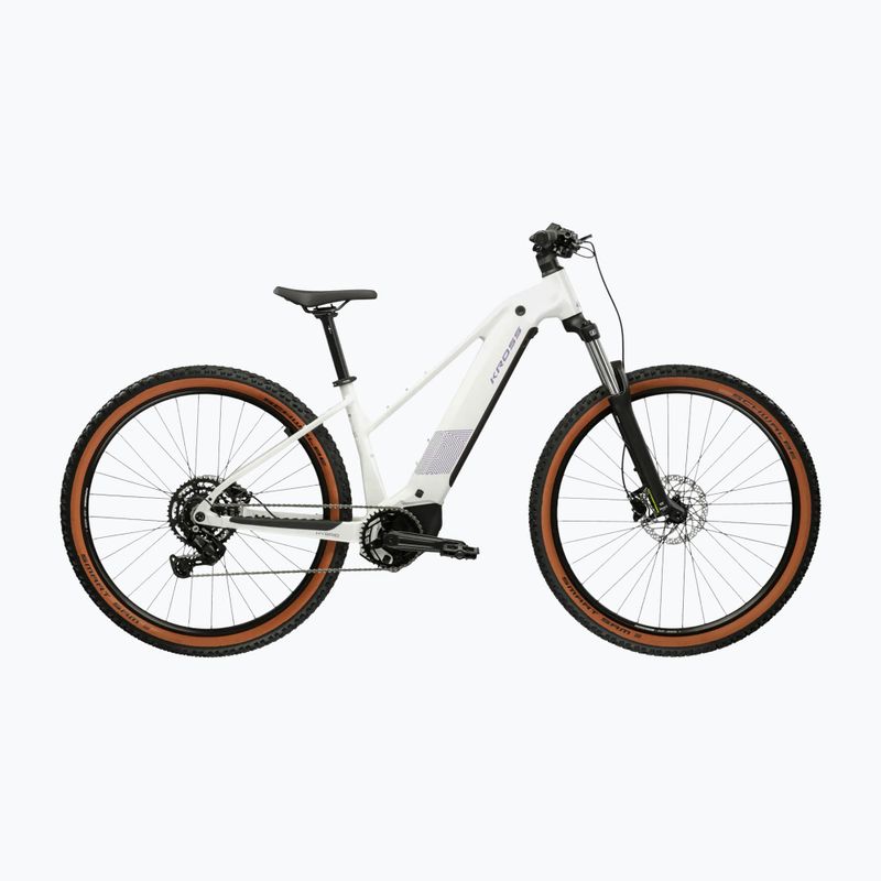 Women's electric bike KROSS Influx Hyb 2.0 29 el. 600 Wh pearl/purple/shine 14