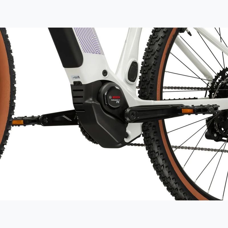 Women's electric bike KROSS Influx Hyb 2.0 29 el. 600 Wh pearl/purple/shine 9