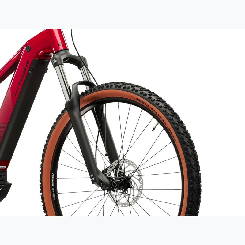 Electric bike KROSS Influx Hyb 2.0 29 el. 600 Wh ruby/black/shine 6