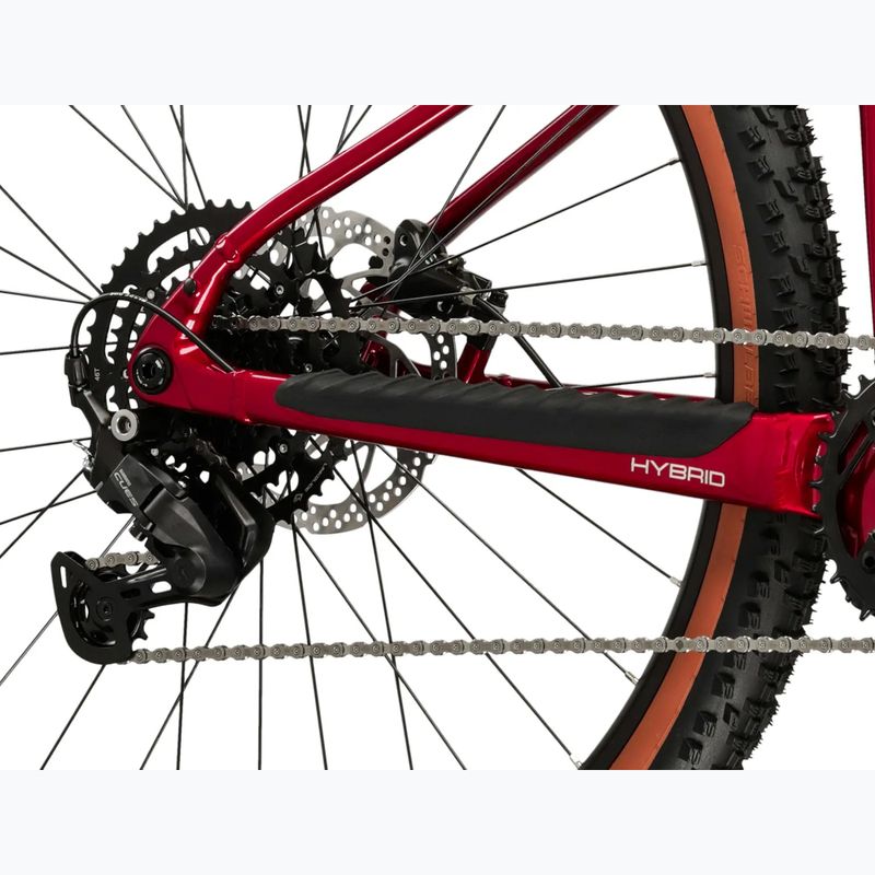 Electric bike KROSS Influx Hyb 2.0 29 el. 600 Wh ruby/black/shine 8