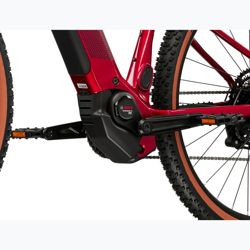 Electric bike KROSS Influx Hyb 2.0 29 el. 600 Wh ruby/black/shine 10