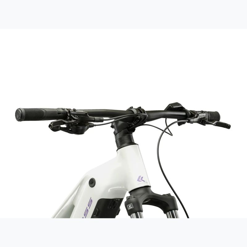 Women's electric bike KROSS Influx Hyb 2.0 27,5 el. 600 Wh pearl/purple/shine 3