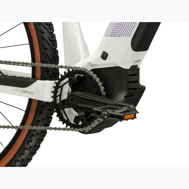 Women's electric bike KROSS Influx Hyb 2.0 27,5 el. 600 Wh pearl/purple/shine 9