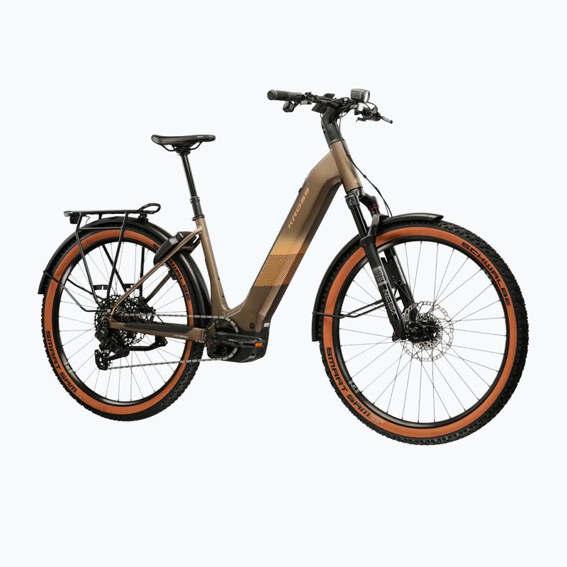 Electric bike KROSS Influx Suv Hyb 6.0 29 el. 800 Wh grey/gold/matte 2