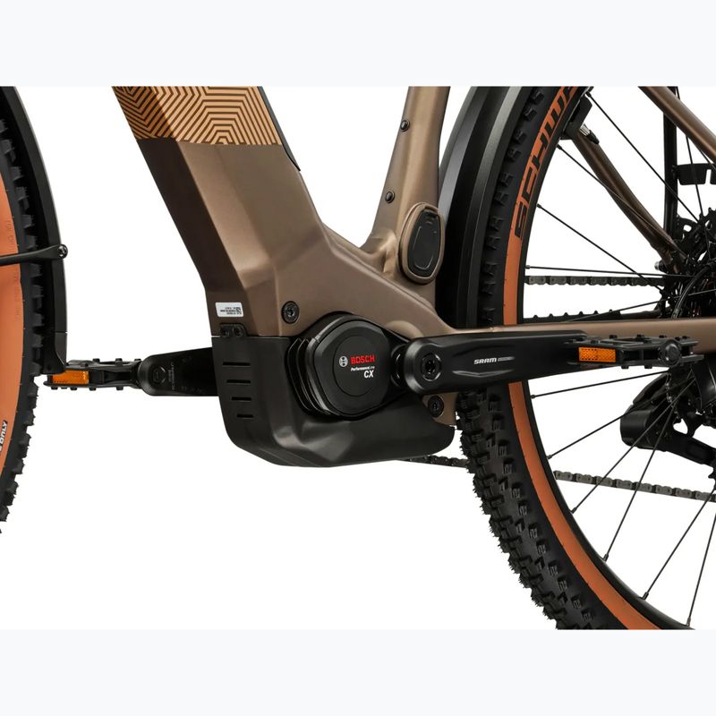 Electric bike KROSS Influx Suv Hyb 6.0 29 el. 800 Wh grey/gold/matte 10