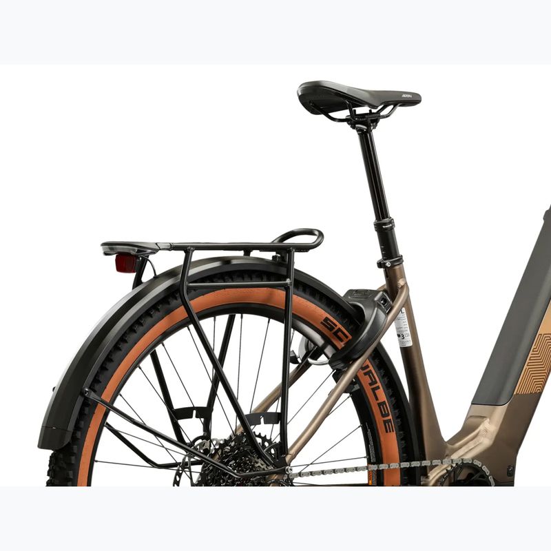 Electric bike KROSS Influx Suv Hyb 6.0 29 el. 800 Wh grey/gold/matte 14