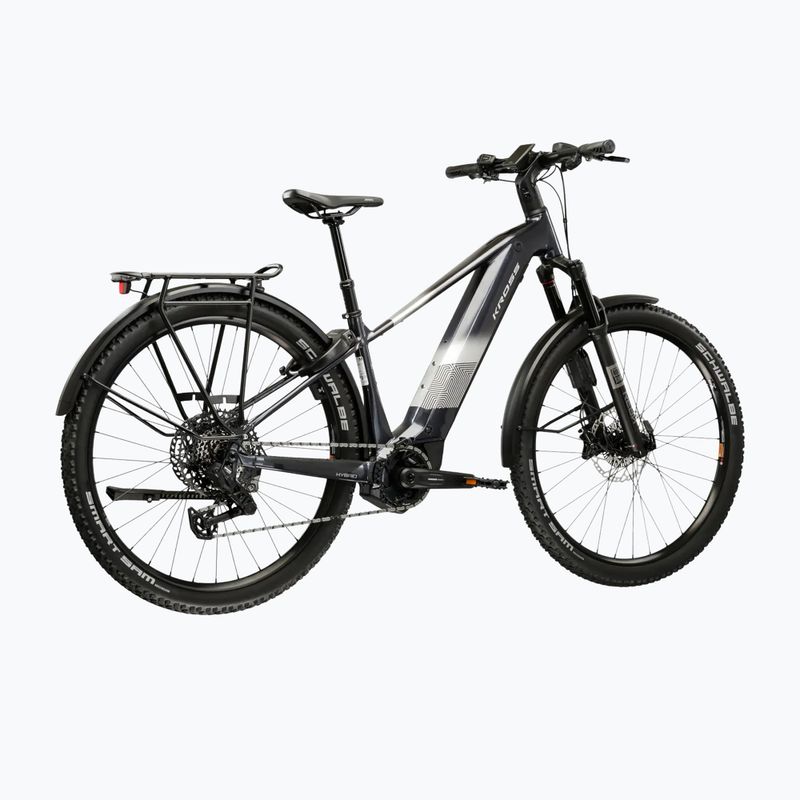 Electric bike KROSS Influx Suv Hyb 6.0 29 el. 800 Wh graphite/silver/shine 3