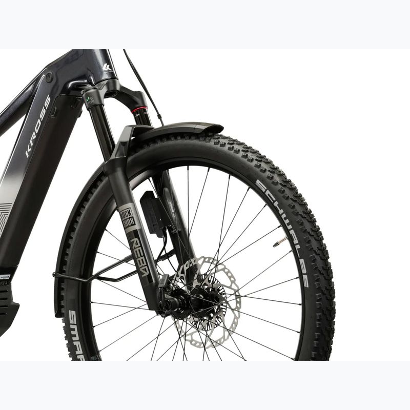 Electric bike KROSS Influx Suv Hyb 6.0 29 el. 800 Wh graphite/silver/shine 6