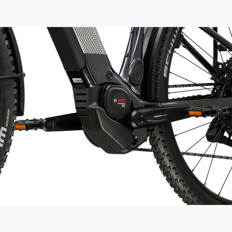 Electric bike KROSS Influx Suv Hyb 6.0 29 el. 800 Wh graphite/silver/shine 10