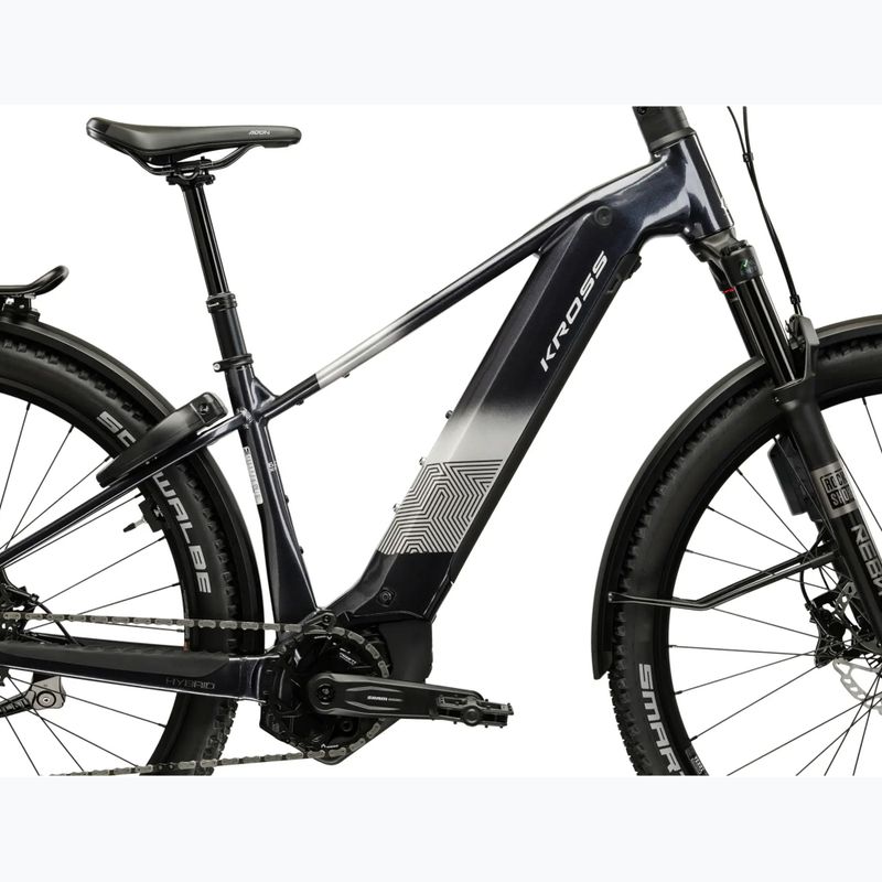 Electric bike KROSS Influx Suv Hyb 6.0 29 el. 800 Wh graphite/silver/shine 13