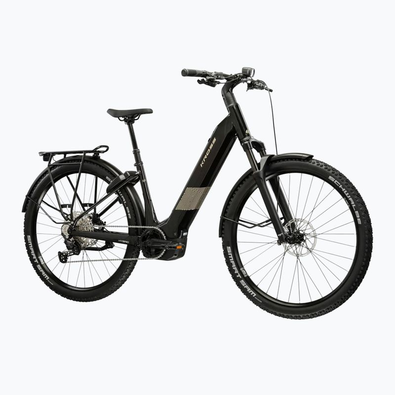 Electric bike KROSS Influx Suv Hyb 4.0 800 29 el .black/beige/shine 2