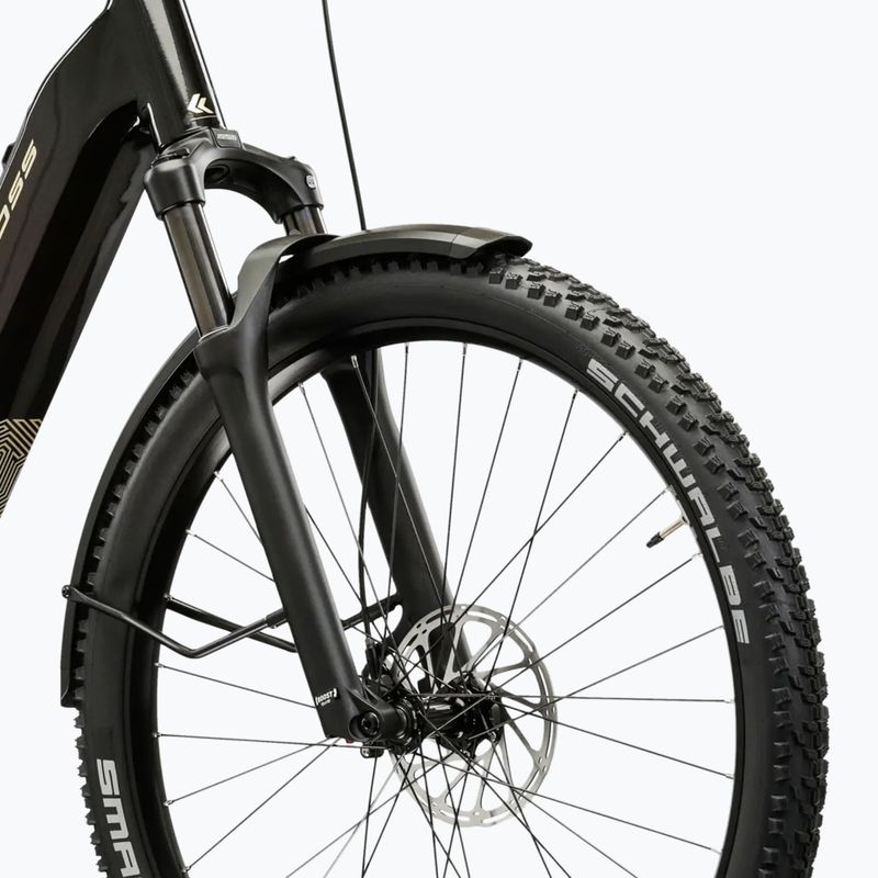 Electric bike KROSS Influx Suv Hyb 4.0 800 29 el .black/beige/shine 8