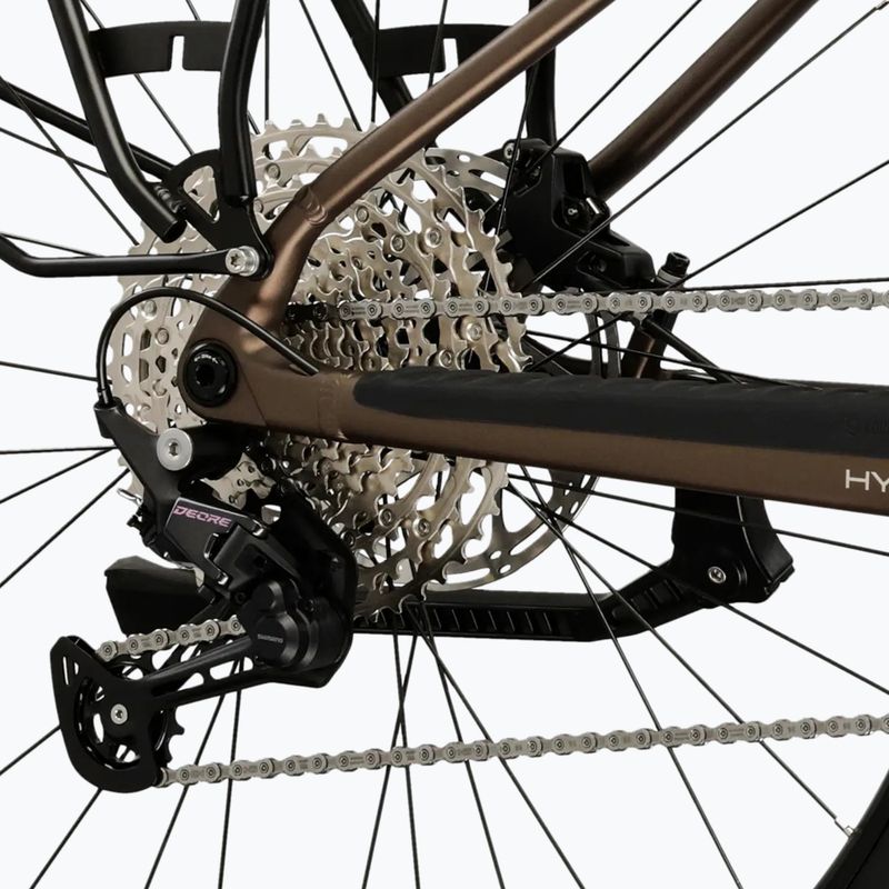 Electric bike KROSS Influx Suv Hyb 4.0 800 29 el. grey/copper/matte 8