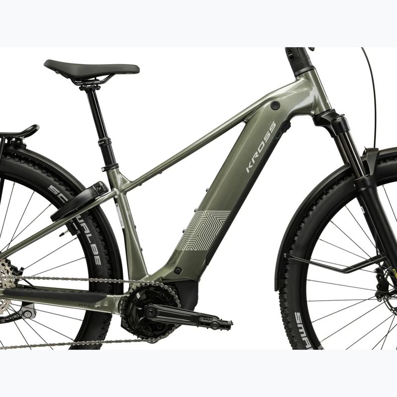 Electric bike KROSS Influx Suv Hyb 4.0 800 29 el. graphite/beige/shine 14