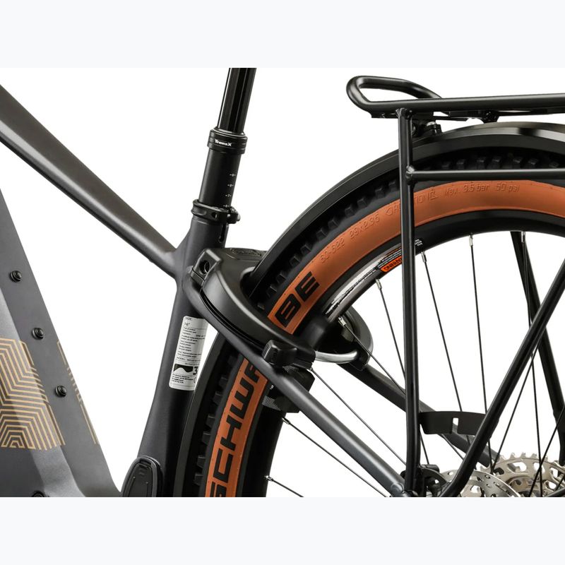 Electric bike KROSS Influx Suv Hyb 4.0 800 29 el. graphite/gold/matte 12