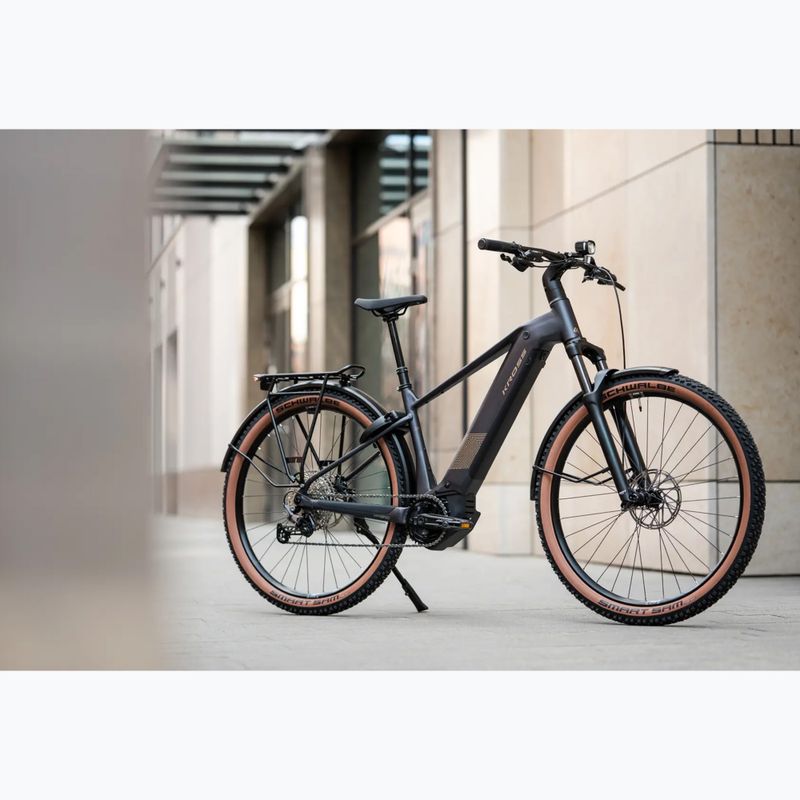 Electric bike KROSS Influx Suv Hyb 4.0 800 29 el. graphite/gold/matte 16
