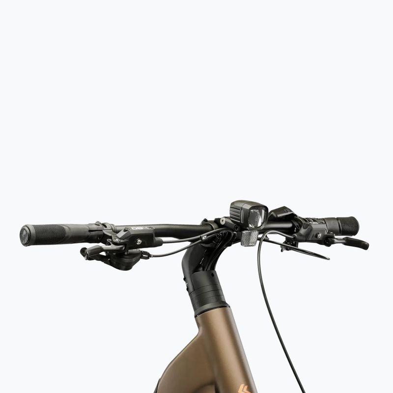 Electric bike KROSS Influx Suv Hyb 4.0 800 27.5 el. grey/copper/matte 4