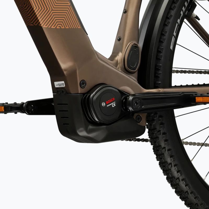 Electric bike KROSS Influx Suv Hyb 4.0 800 27.5 el. grey/copper/matte 11