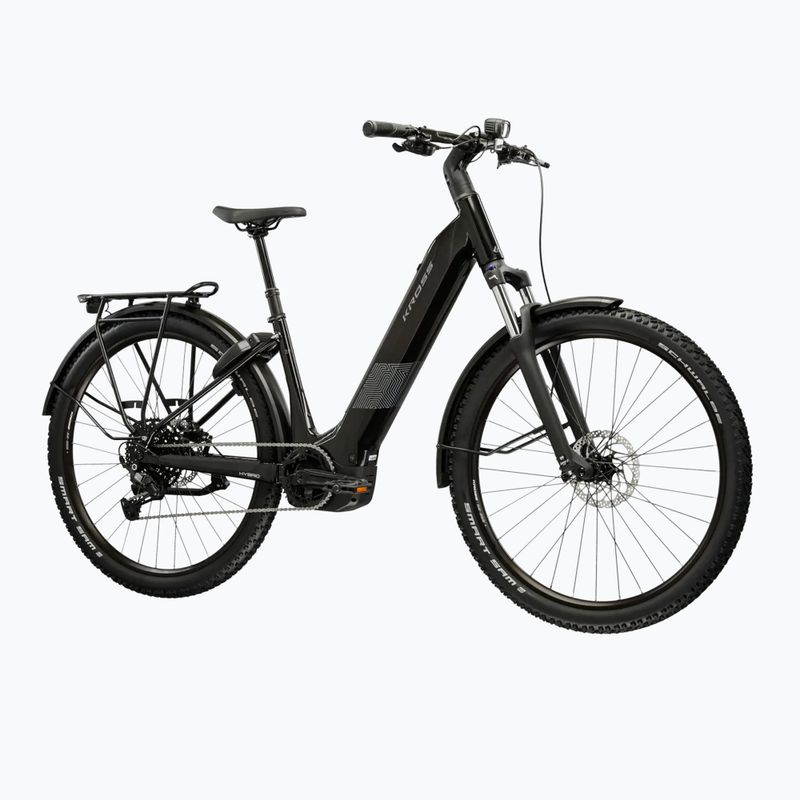 Electric bike KROSS Influx Suv Hyb 3.0 29 el. 800 Wh black/silver/shine 2