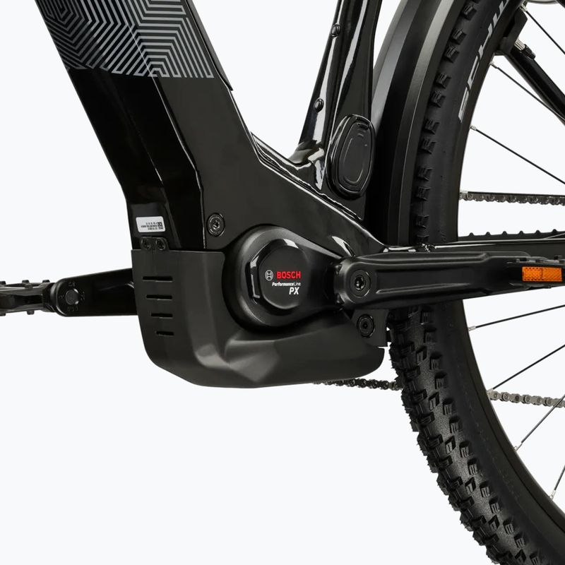 Electric bike KROSS Influx Suv Hyb 3.0 29 el. 800 Wh black/silver/shine 10