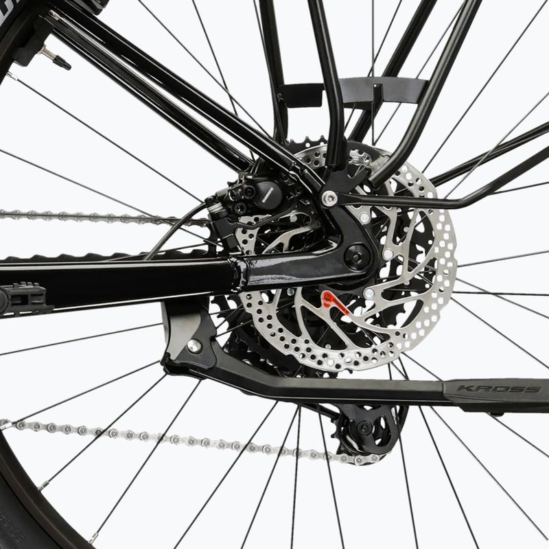 Electric bike KROSS Influx Suv Hyb 3.0 29 el. 800 Wh black/silver/shine 11